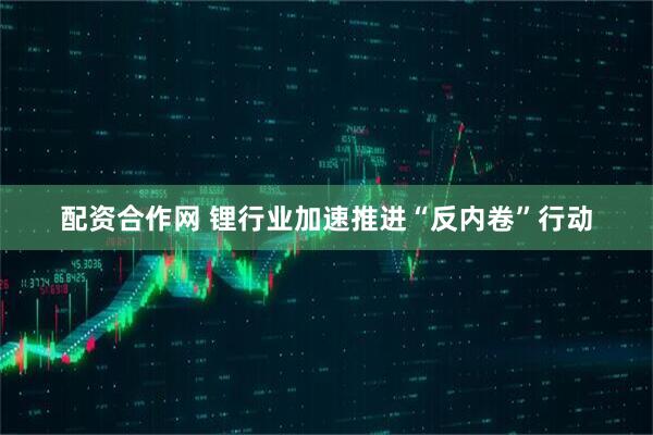 配资合作网 锂行业加速推进“反内卷”行动